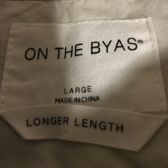 On The Byas Flannel - large, longer length - Picture 2 of 3