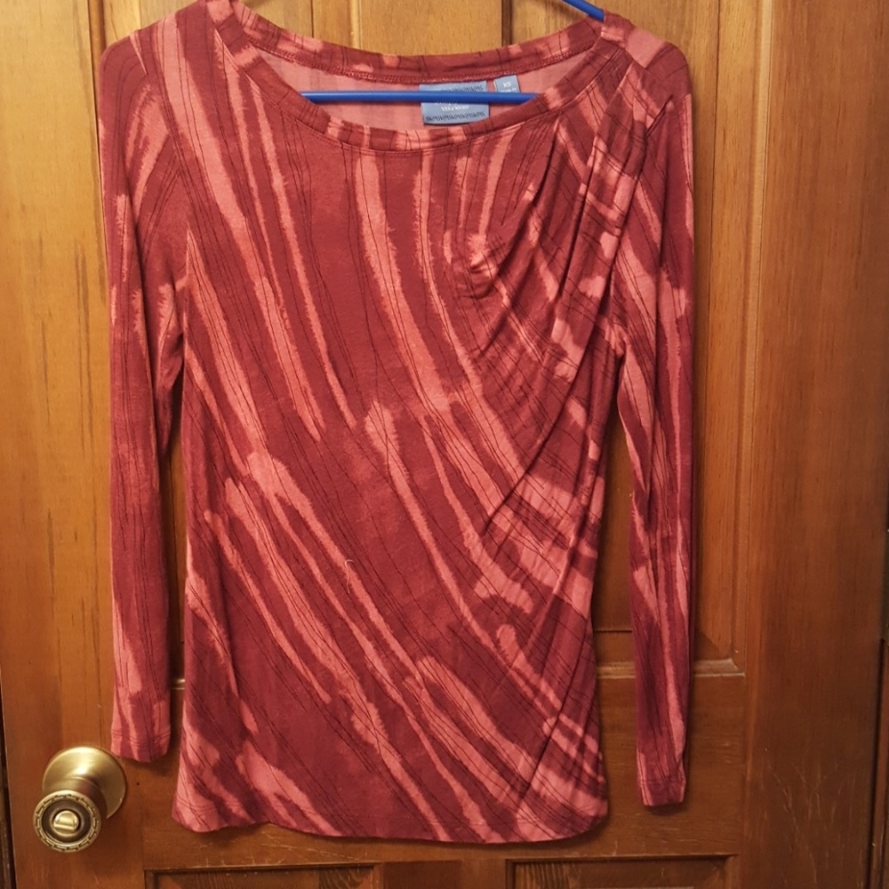 Simply Vera Vera Wang long sleeve shirt blouse top