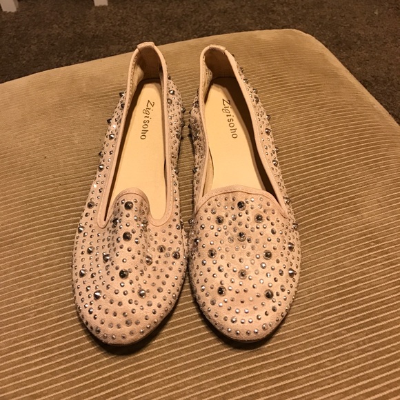 zigi soho studded flats