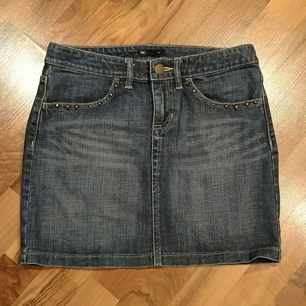 Gap jean skirt