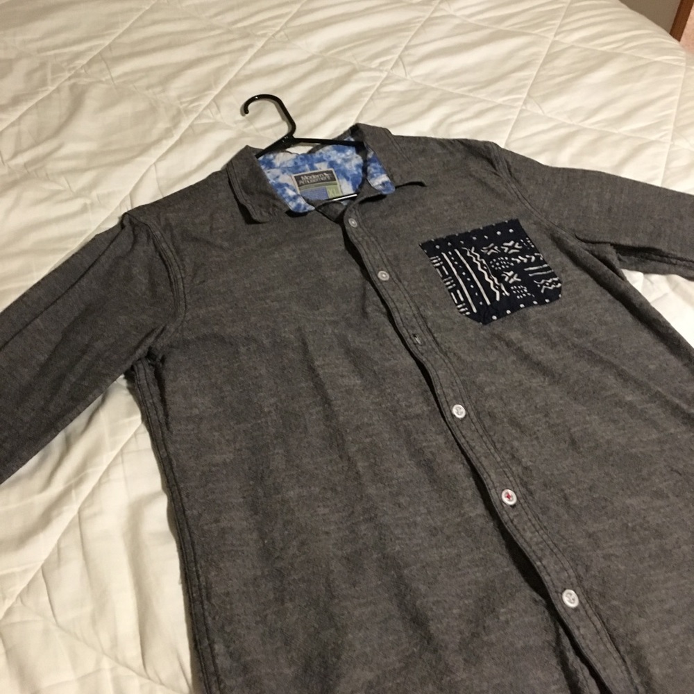 XL Modern Amusement button down shirt