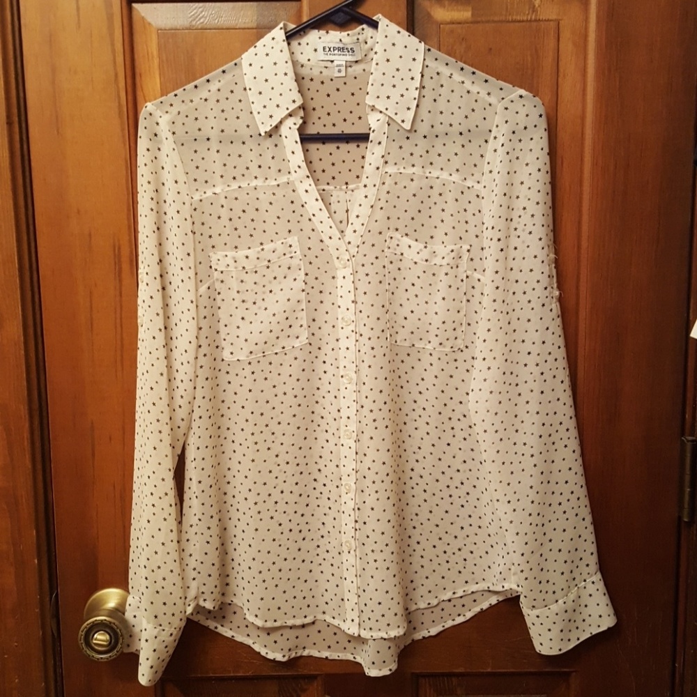 Express Portofino shirt extra small blouse top