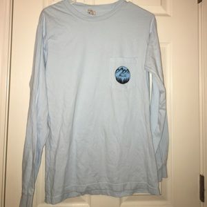 Longsleeve blue nova Lee shirt