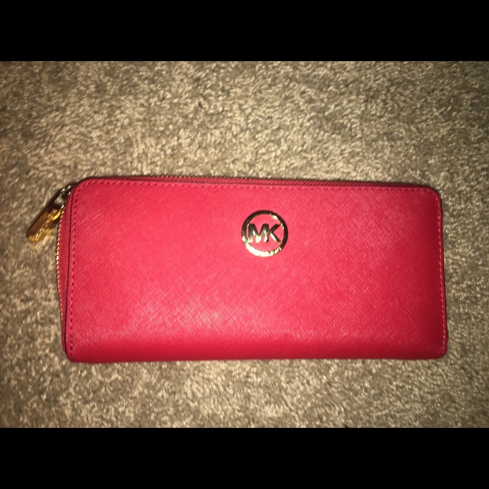 Ruby Red Michael Kors Wallet