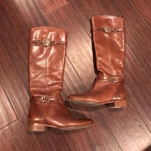 Tory Burch leather boots