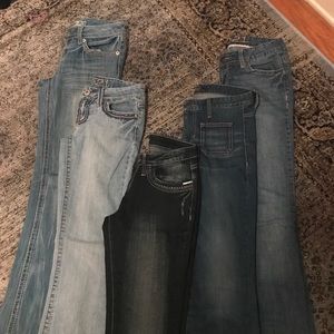 Bundle of Size 3 Jeans