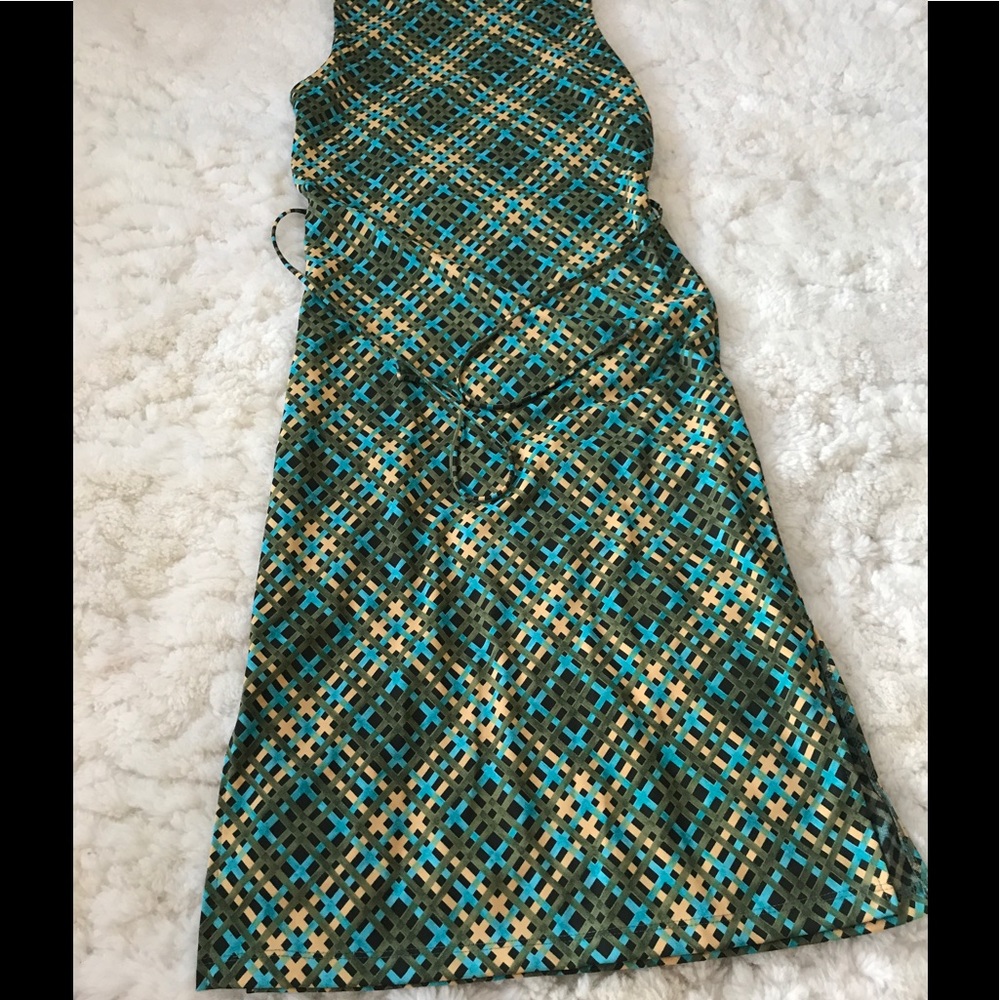 Green Sleeveless Dress