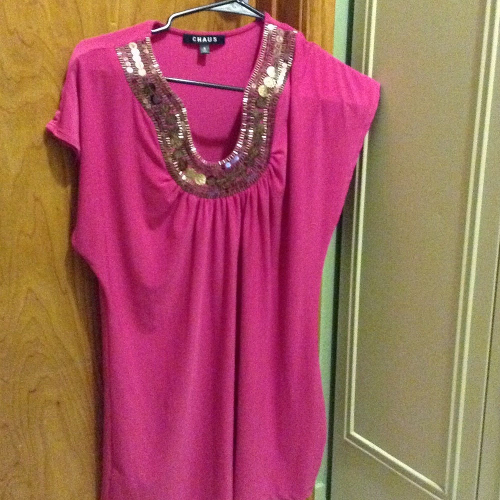 Pink top