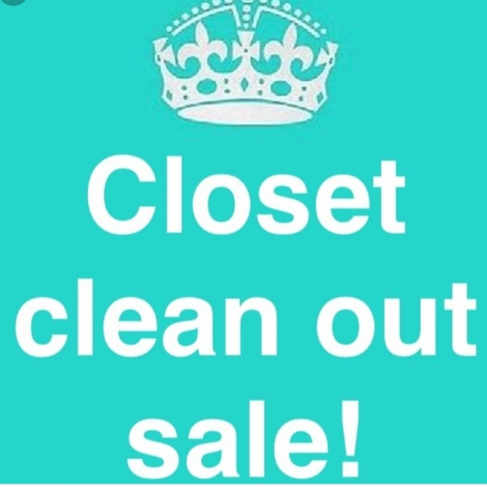 Everything must go! No reasonable offer refused!