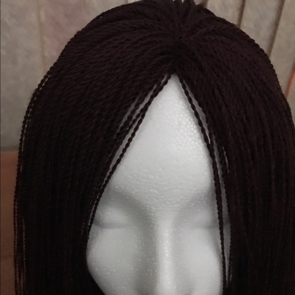 Auburn / red micro braid wig! main image 4