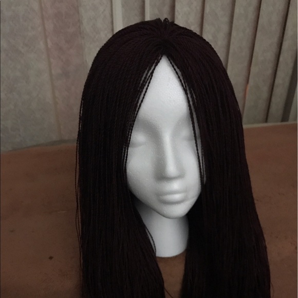 Auburn / red micro braid wig!