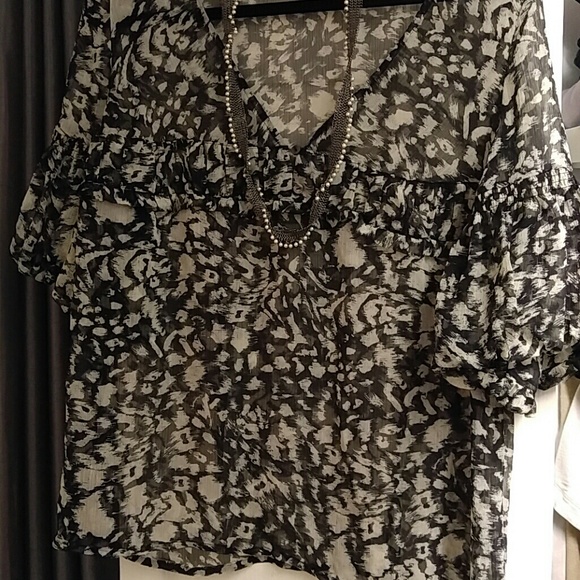 {Clearance} Ann Taylor Loft blouse - Picture 3 of 6