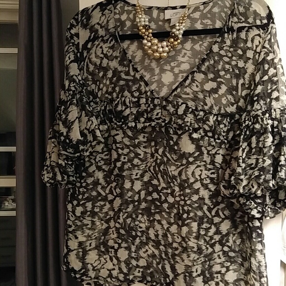 {Clearance} Ann Taylor Loft blouse - Picture 2 of 6