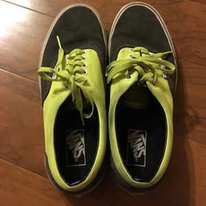 Grey/ Jedi Green Vans