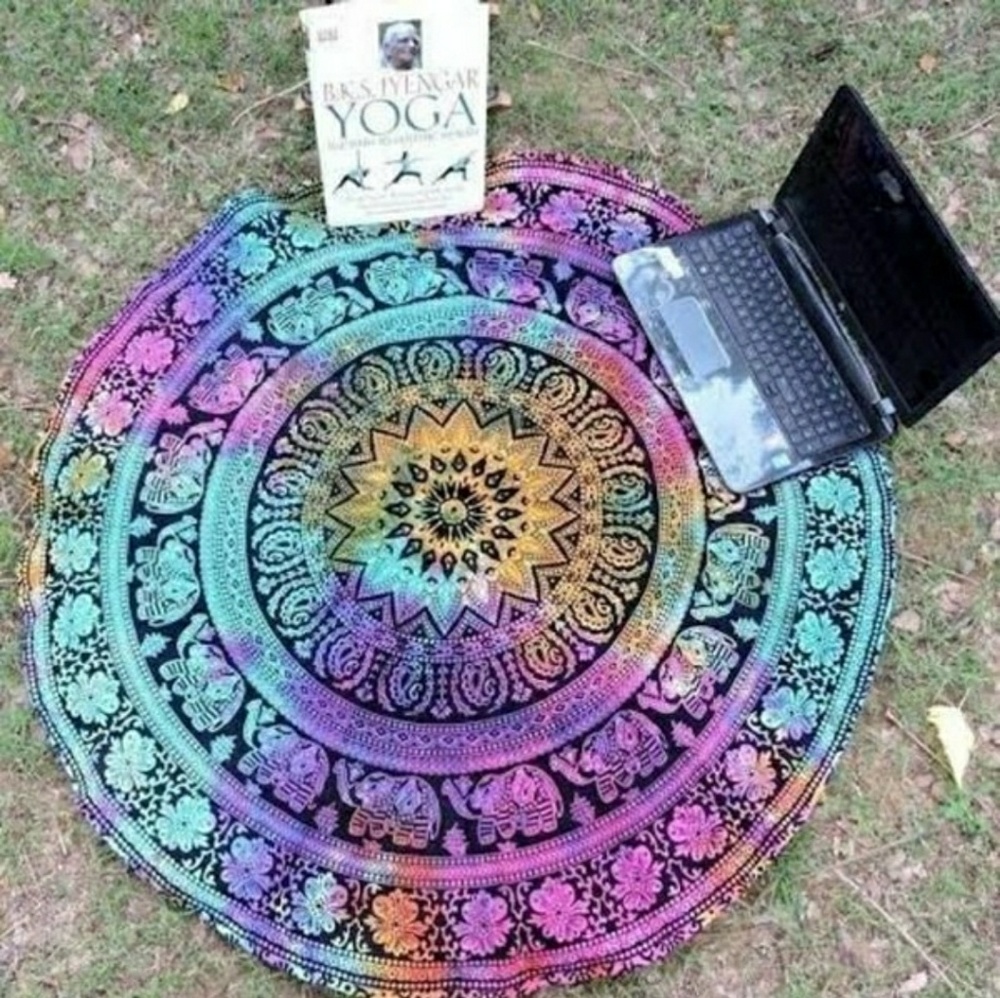 Beautiful bohemian multi use cover up