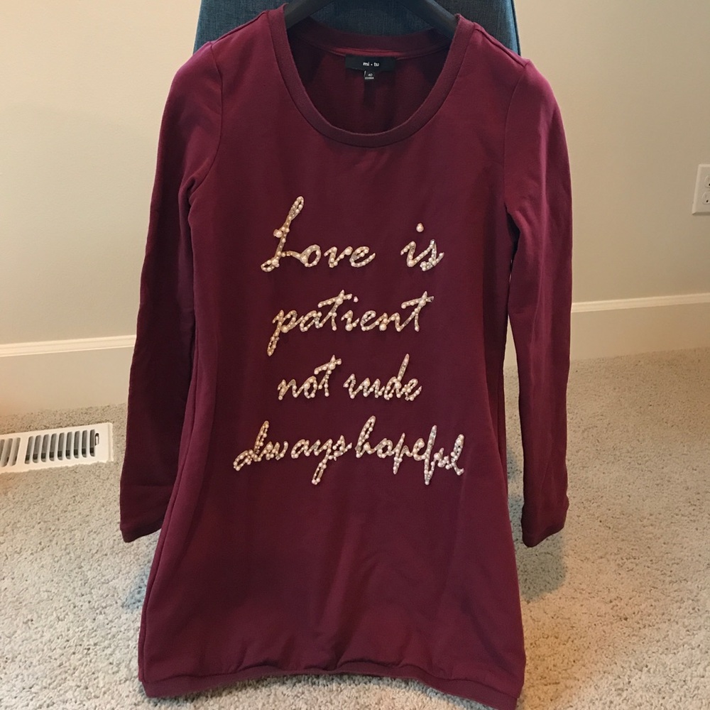 Long sleeve cotton long T