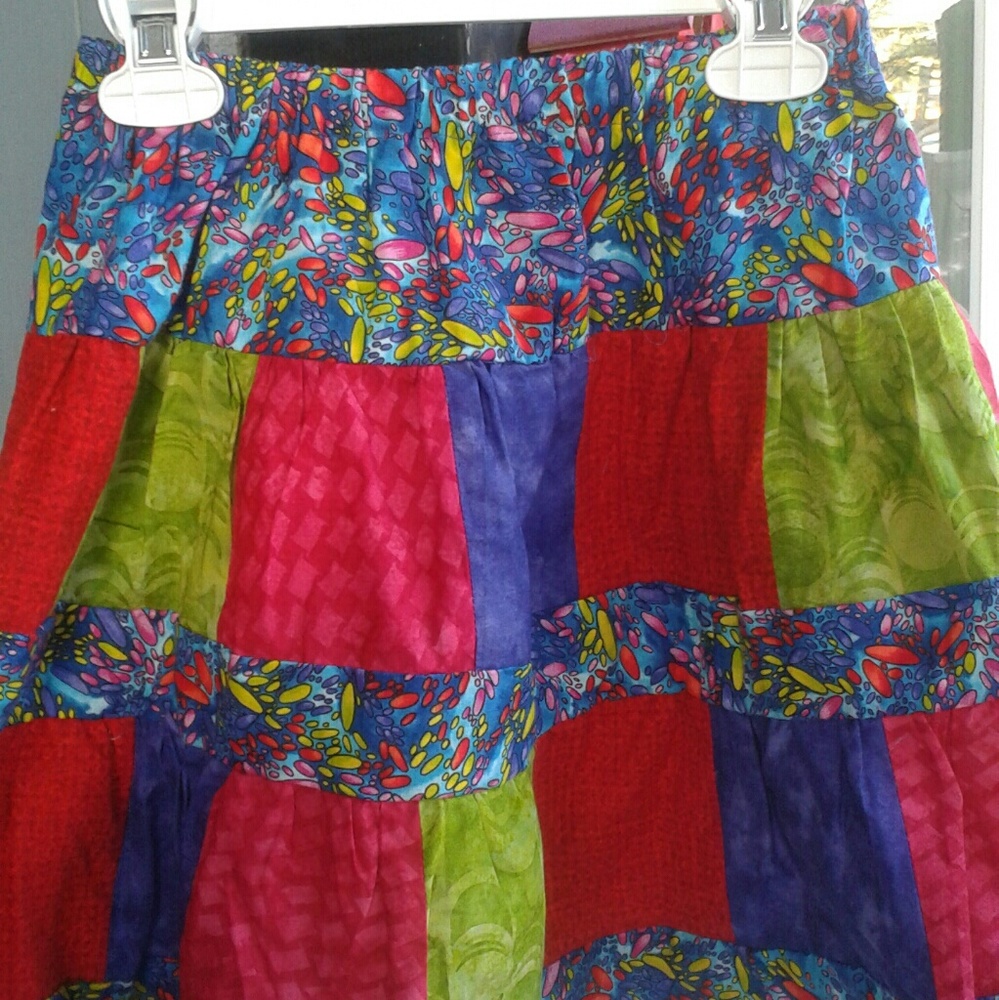 Hand-made patch-work Children's skirt