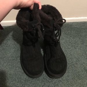 Skechers black boots