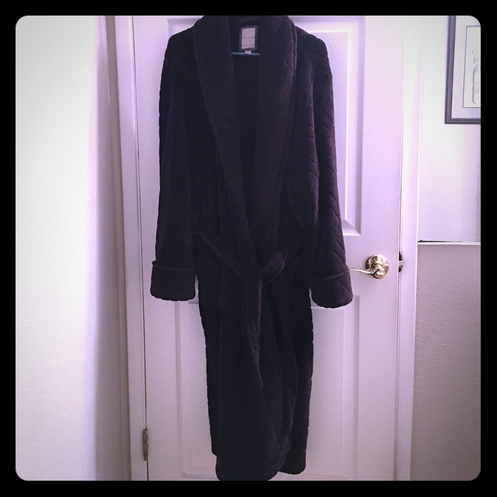 Men's Daniel Buchler Brown Full Length Robe!