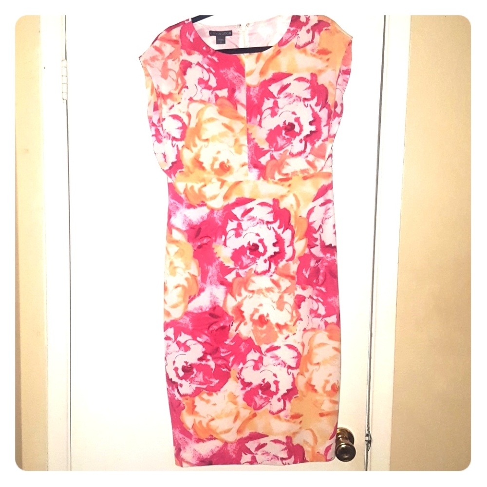 Pink Floral Dress