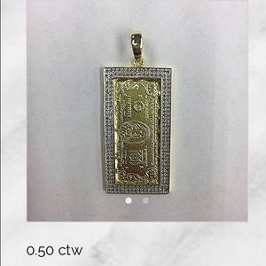 Silver and diamond dollar