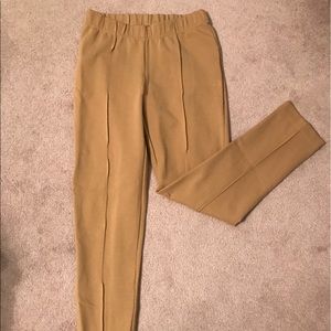 Lilly Pulitzer Gold Travel Pants