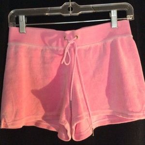 Juicy Couture cotton velvety shorts