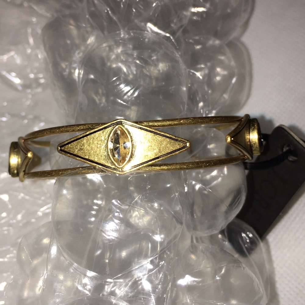 J Crew gold cuff bracelet