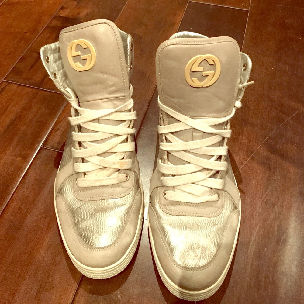 High Top Gucci Shoes