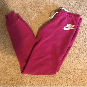 Nike pink sweats