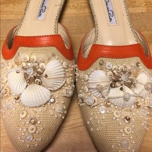 Oscar de la Renta Mules