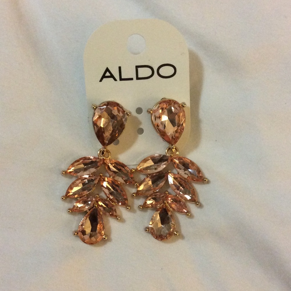 Aldo Musetta drop rhinestone earrings