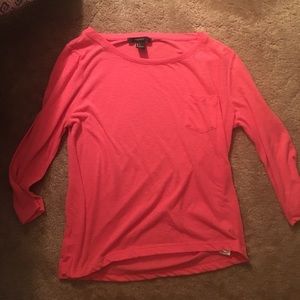 Pink pocketed shirt