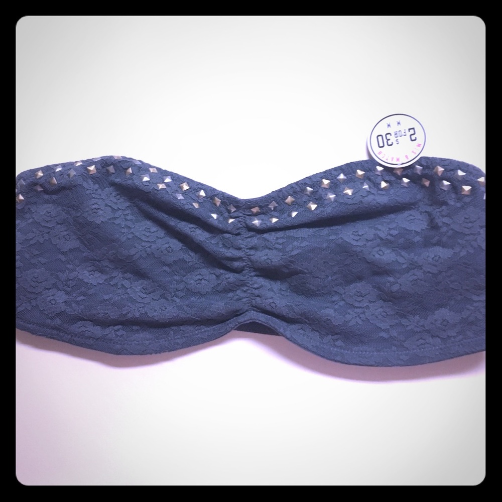 Dark Grey VS PINK Bandeau