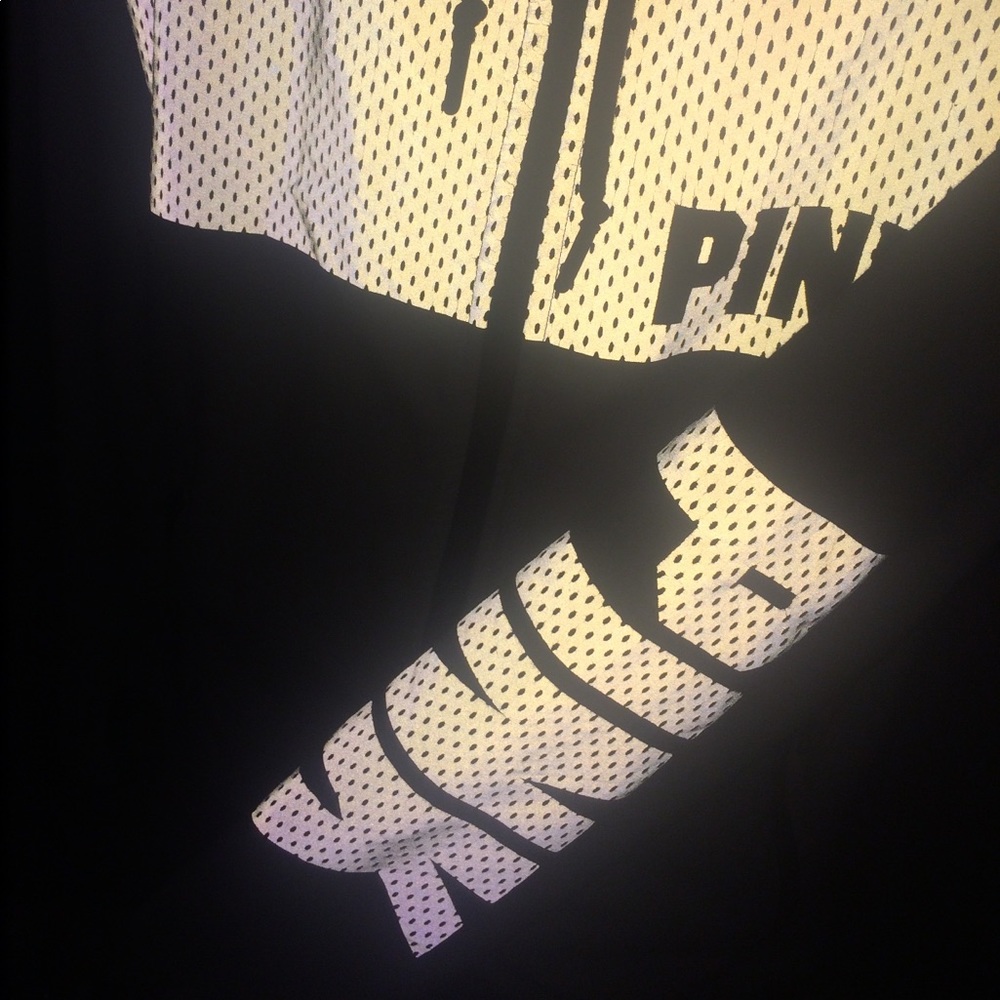 PINK light reflection jacket with thumb holes ✨