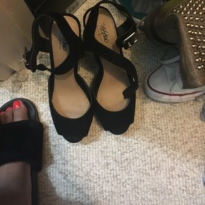 Black women heels