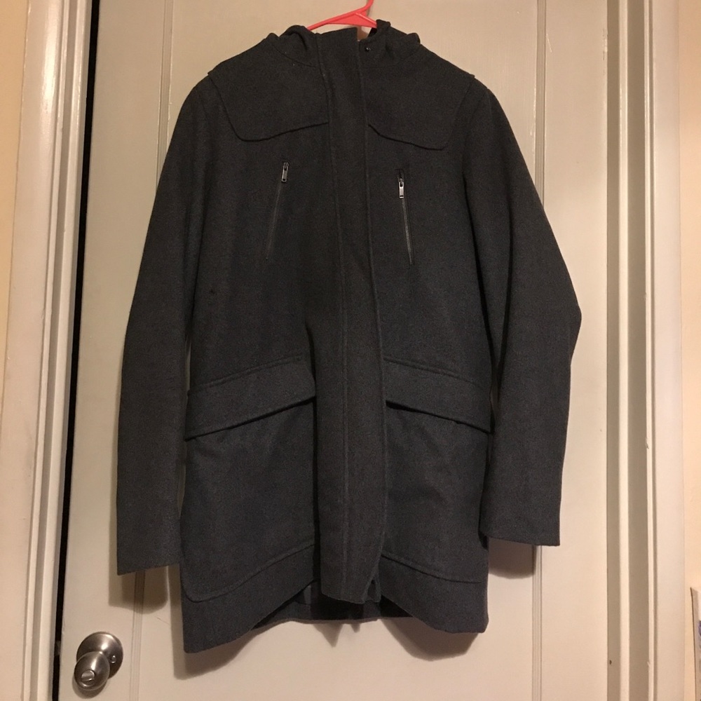 Heavy zip up jacket.