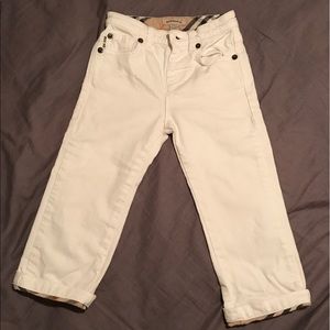Burberry toddler pants