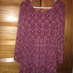 Long sleeve floral dress from Forever 21