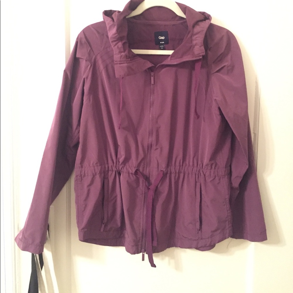 Gap - lightweight utility rain jacket