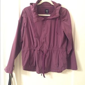 Gap - lightweight utility rain jacket