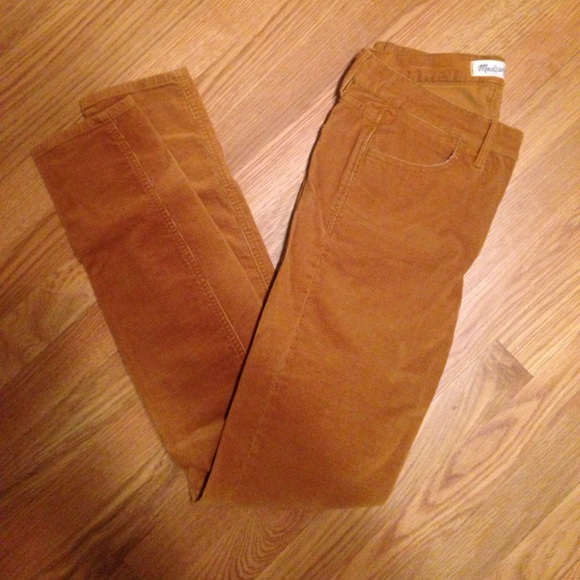 Madewell Skinny Corduroy Pants 27 - Picture 2 of 5