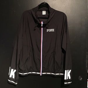 Pink Victoria Secret Windbreaker jacket