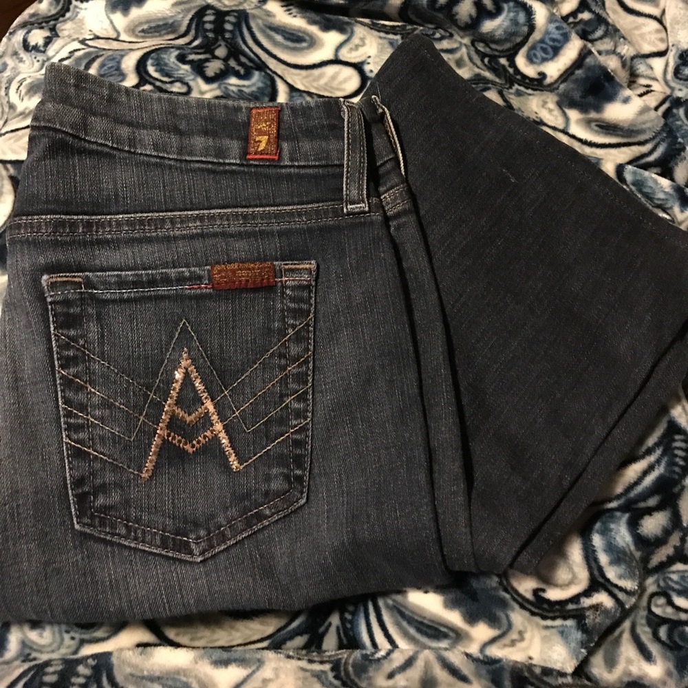 7 for all mankind jeans 👖 boot cut 26