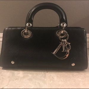 Dior leather handbag