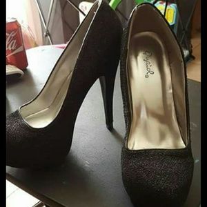 Glitter heels