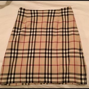 Burberry cotton skirt