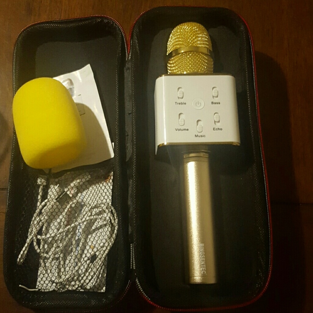 Pop Solo karaoke Wireless Microphone