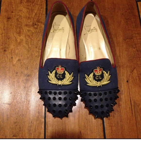 Christian Louboutin Shoes - 💯 authentic Christian Louboutin spike loafers