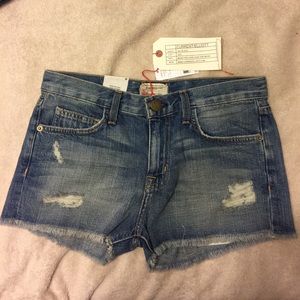 Current Elliott boyfriend shorts